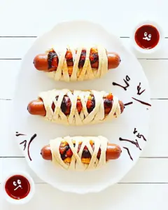 Mummy Hot Dogs