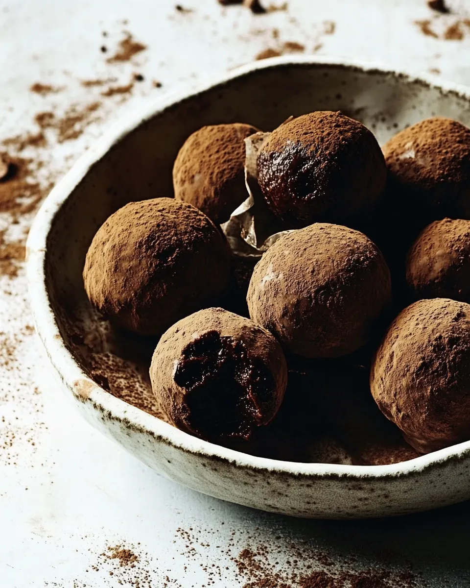 Muscovado Chocolate Truffle