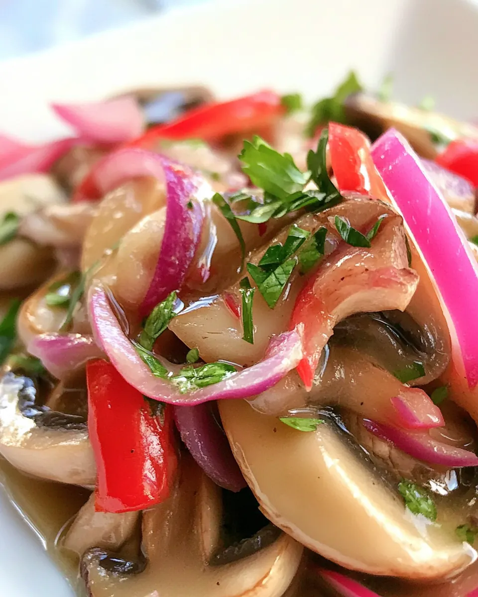 Mushroom Ceviche