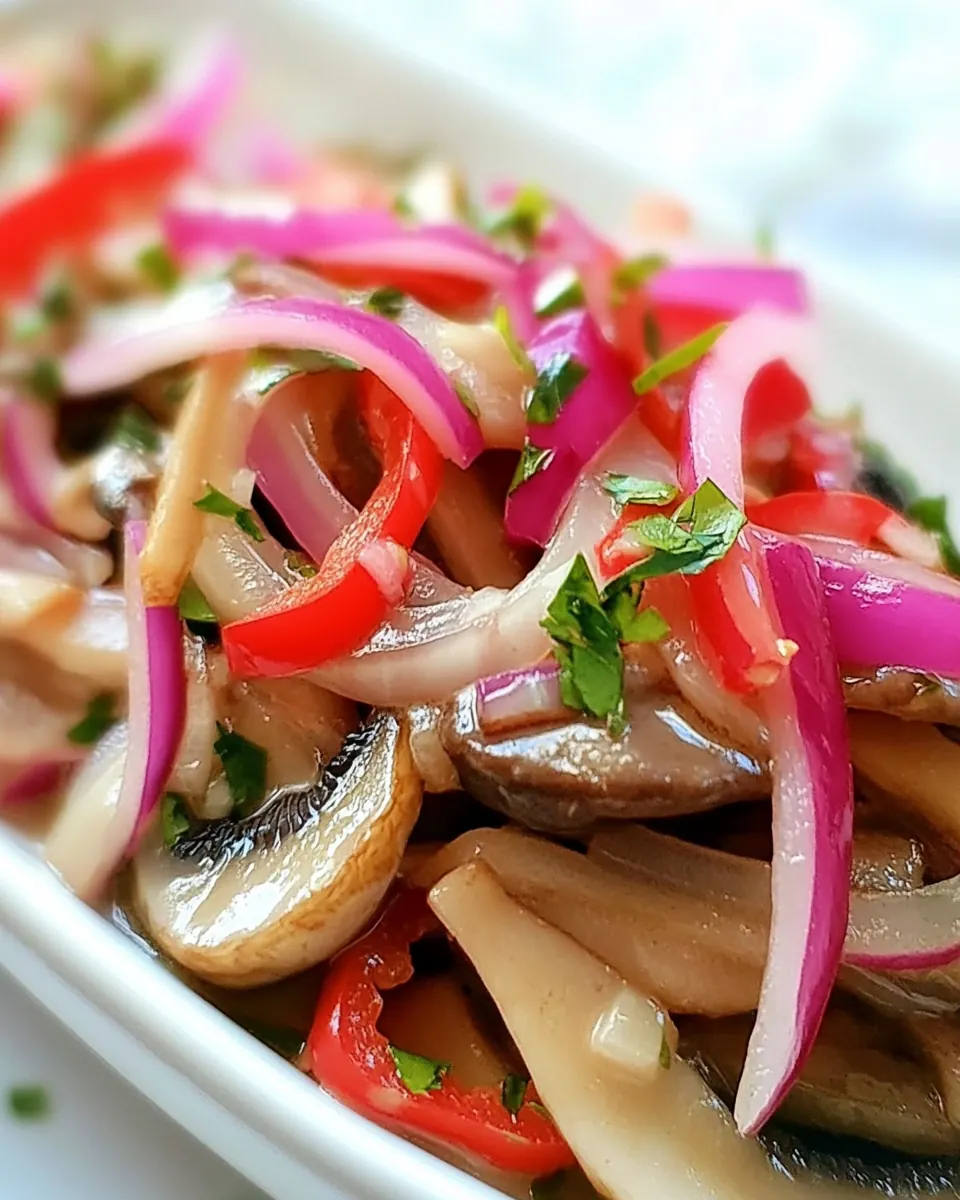 Mushroom Ceviche