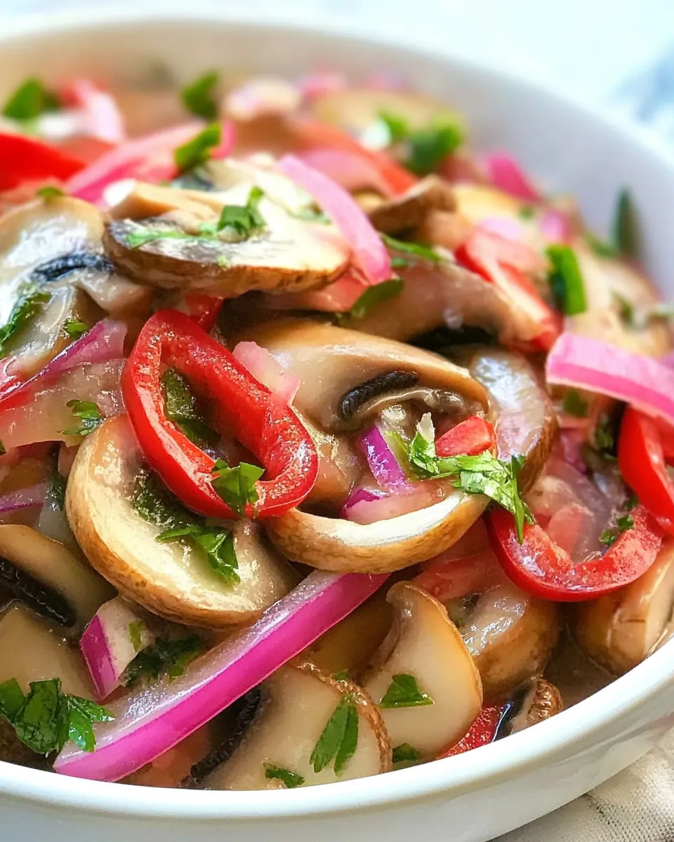 Mushroom Ceviche