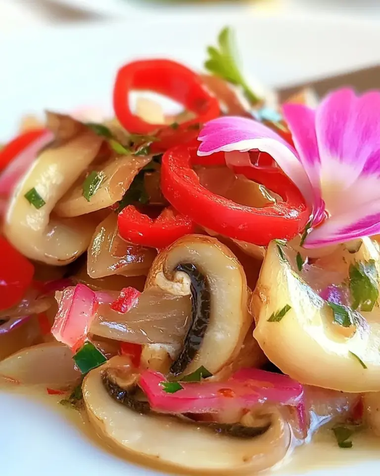 Mushroom Ceviche
