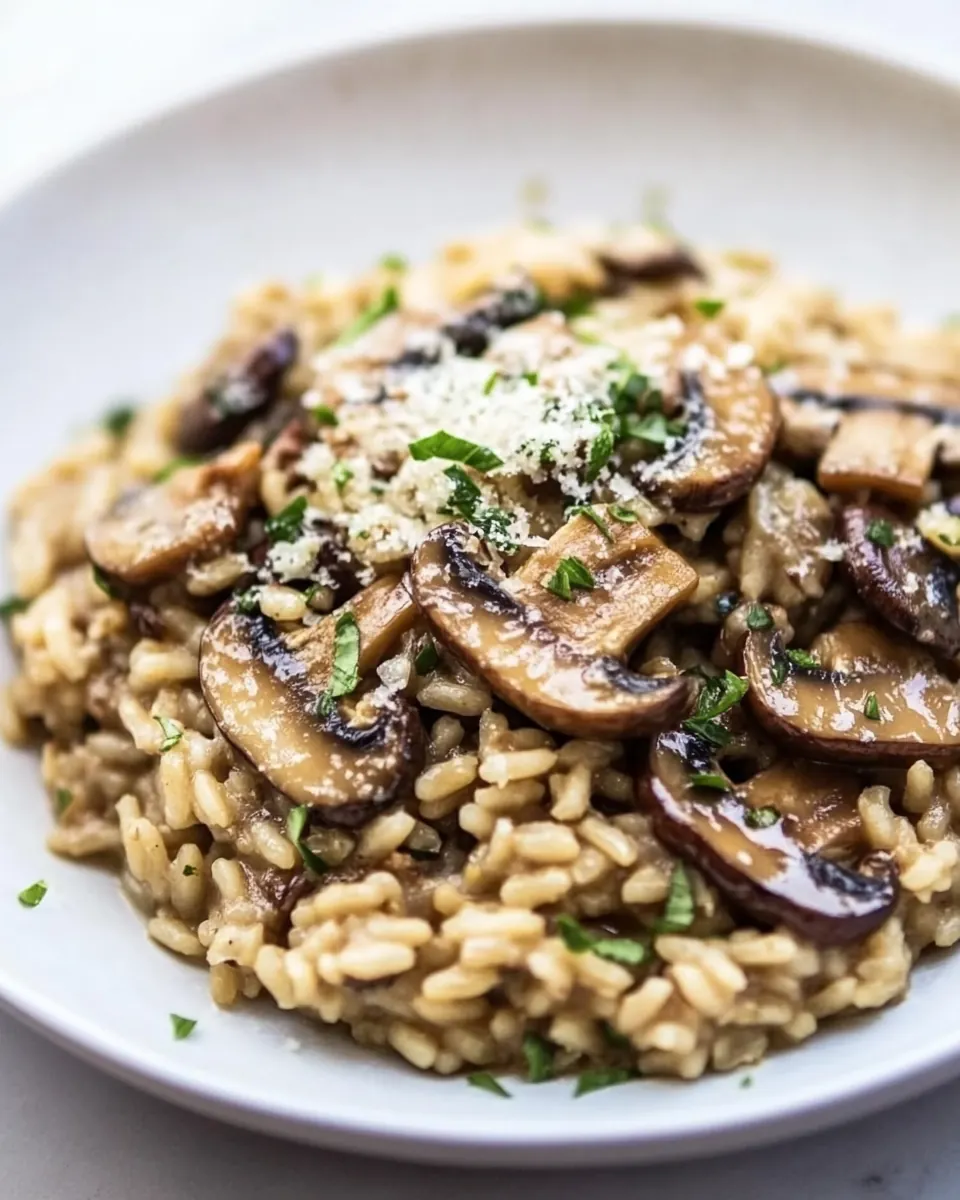Mushroom Risotto