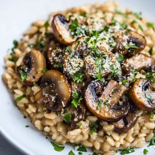 Mushroom Risotto