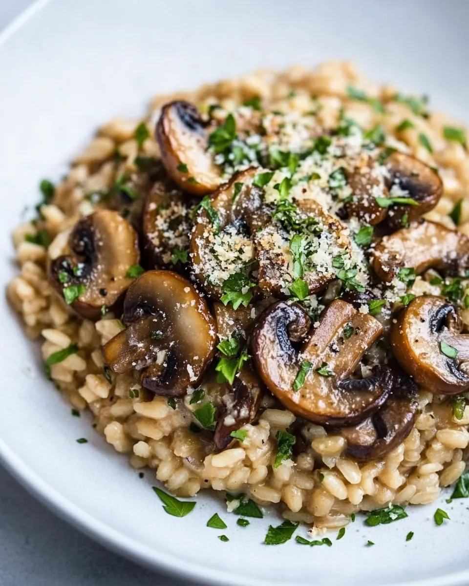 Mushroom Risotto