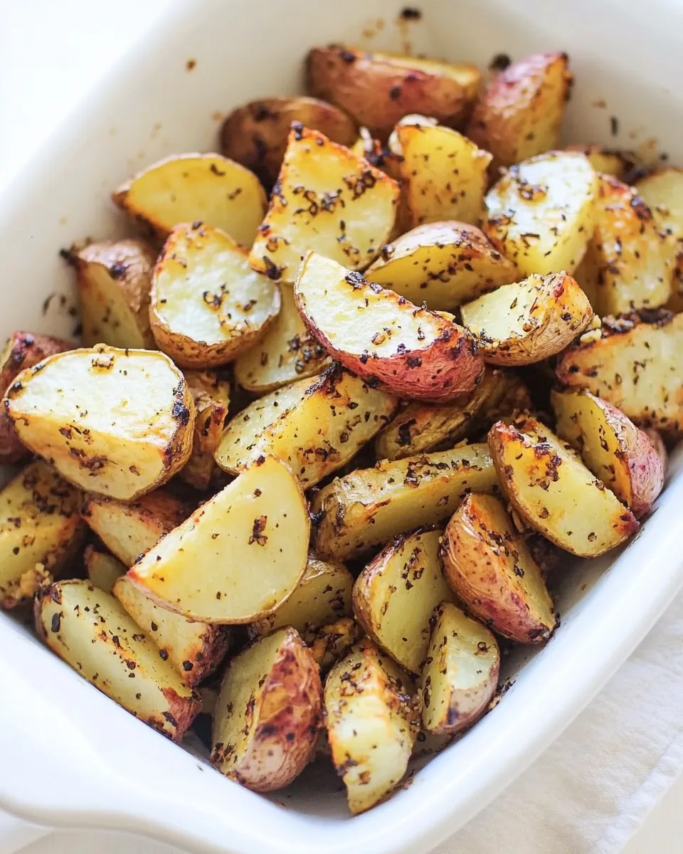 Mustard Roasted Potatoes