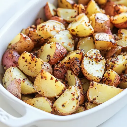 Mustard Roasted Potatoes