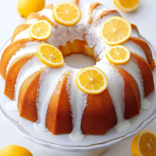 My Big Fat Greek Yogurt Meyer Lemon Bundt Cake