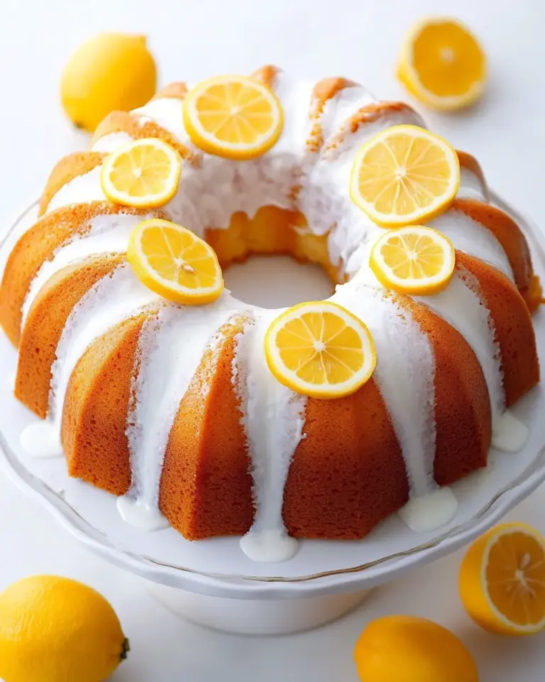 My Big Fat Greek Yogurt Meyer Lemon Bundt Cake