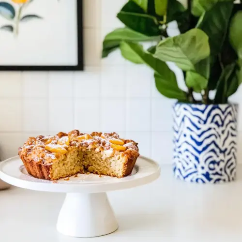 Nectarine Coffee Cake