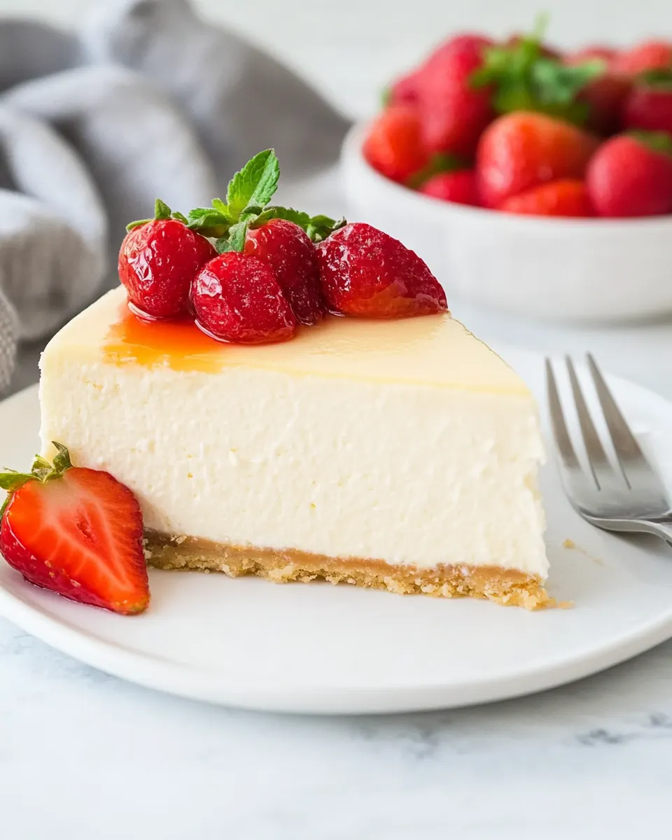 New York Style Cheesecake