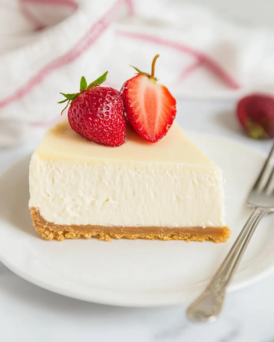New York Style Cheesecake