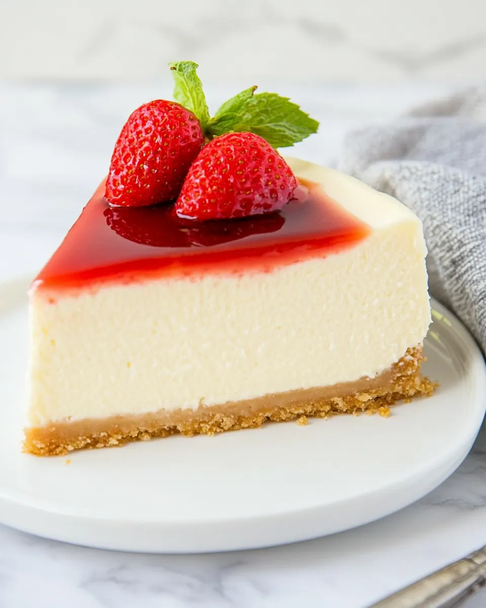 New York Style Cheesecake