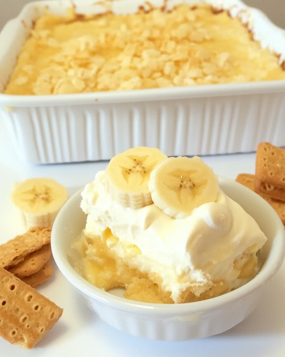 Nilla Wafers Banana Cream Dessert