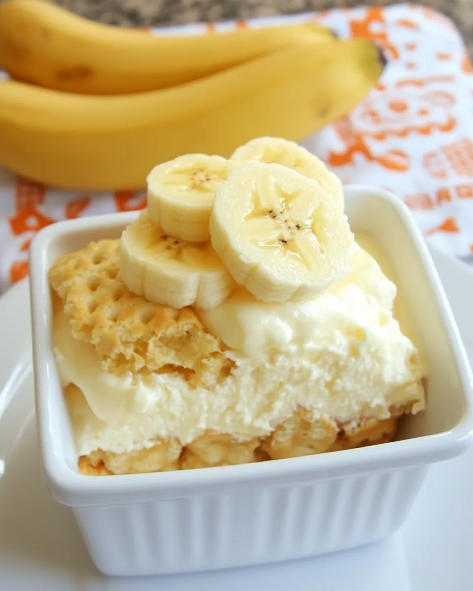 Nilla Wafers Banana Cream Dessert