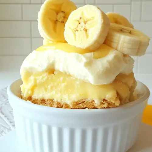 Nilla Wafers Banana Cream Dessert