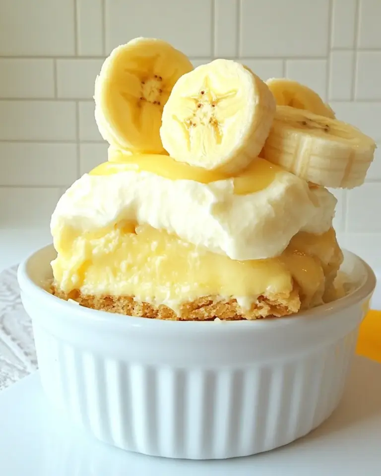 Nilla Wafers Banana Cream Dessert