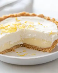 No Bake Lemon Icebox Pie