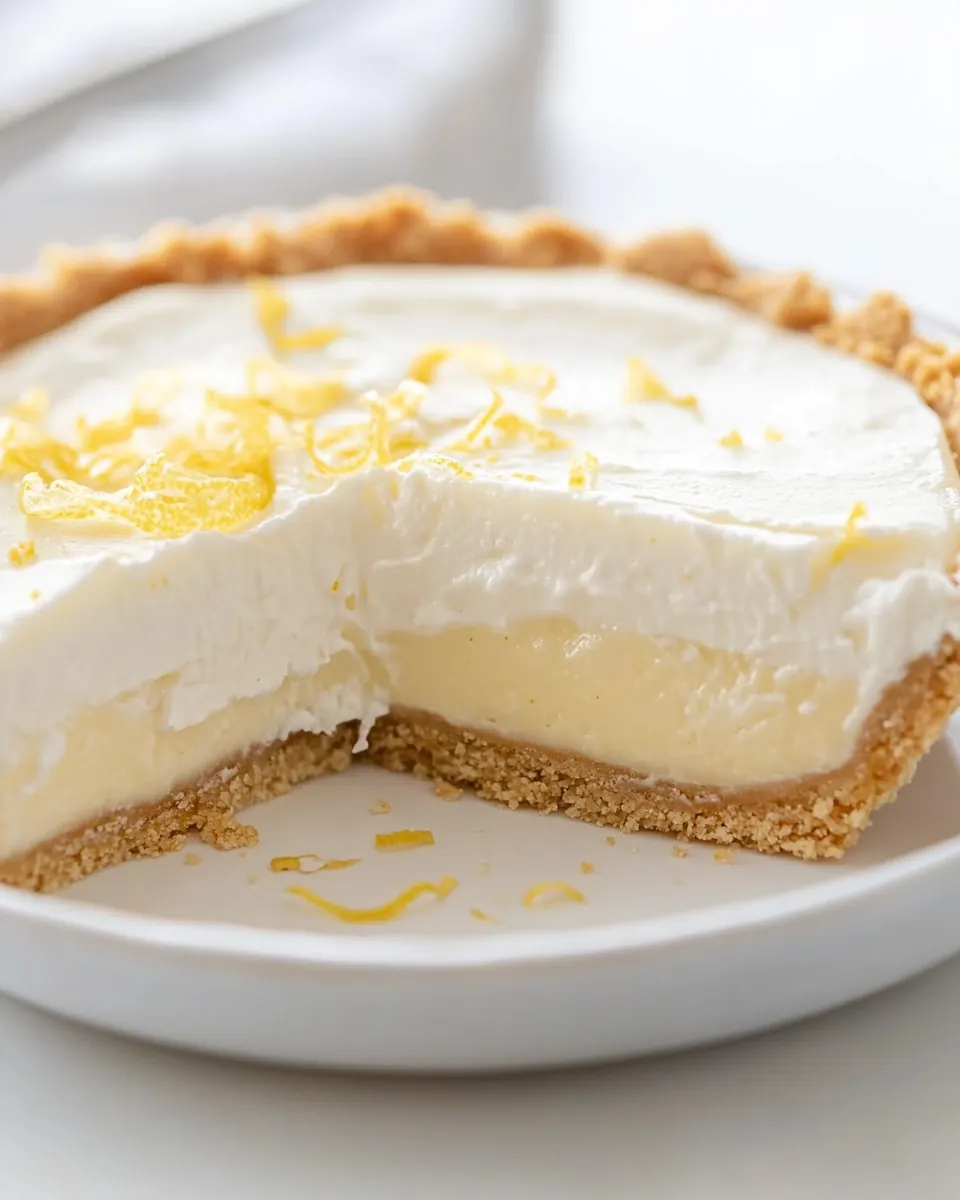 No Bake Lemon Icebox Pie