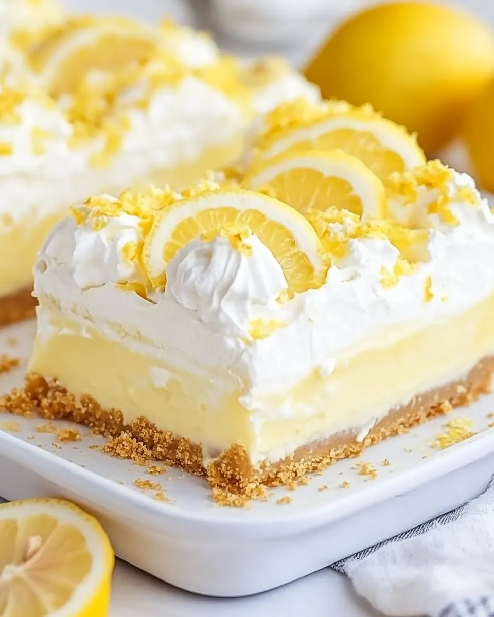 No Bake Lemon Pie