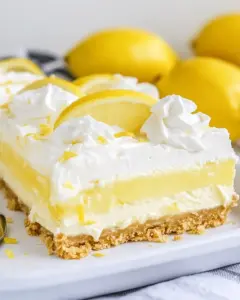 No Bake Lemon Pie