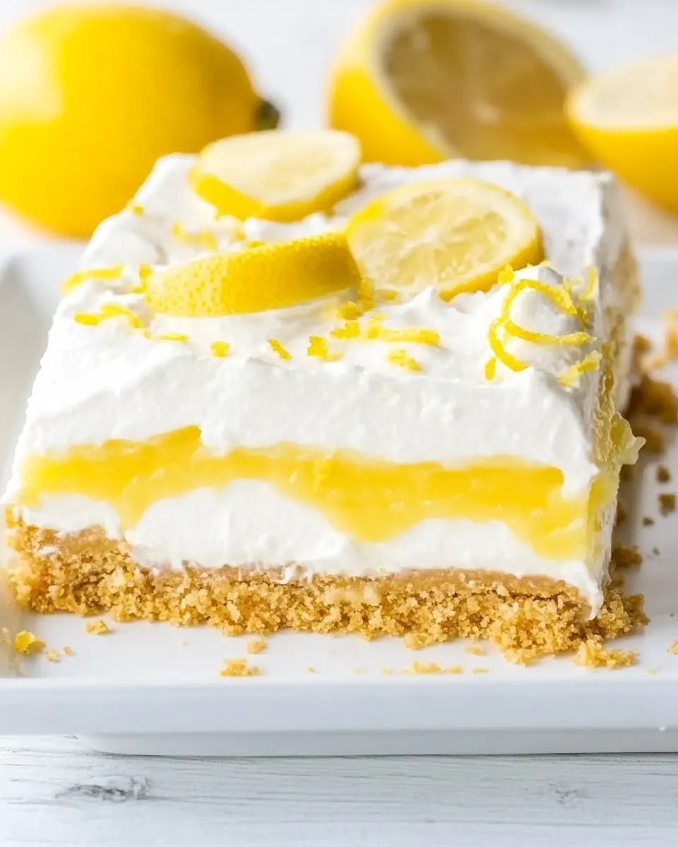No Bake Lemon Pie