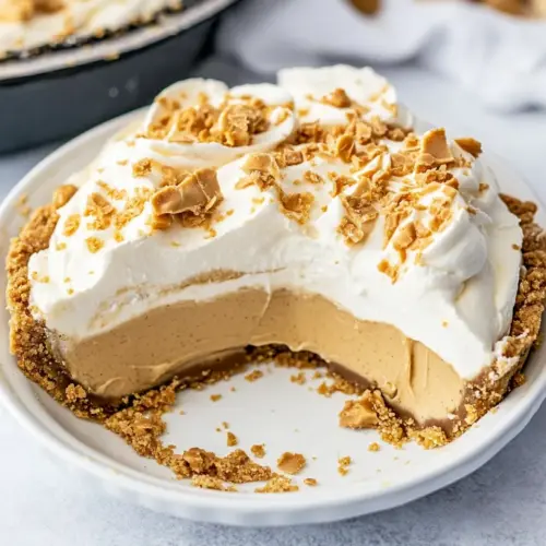 No Bake Peanut Butter Pie