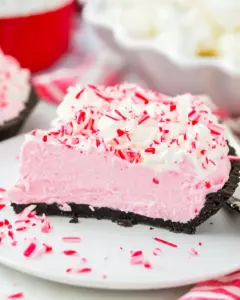 No Bake Peppermint Pie