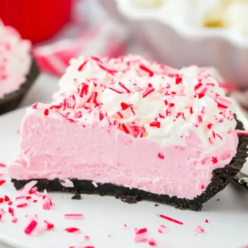 No Bake Peppermint Pie