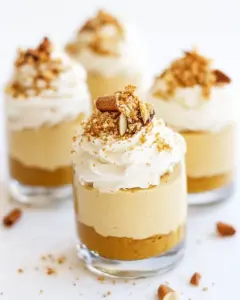 No Bake Pumpkin Cheesecake Shooters