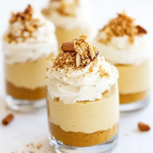 No Bake Pumpkin Cheesecake Shooters
