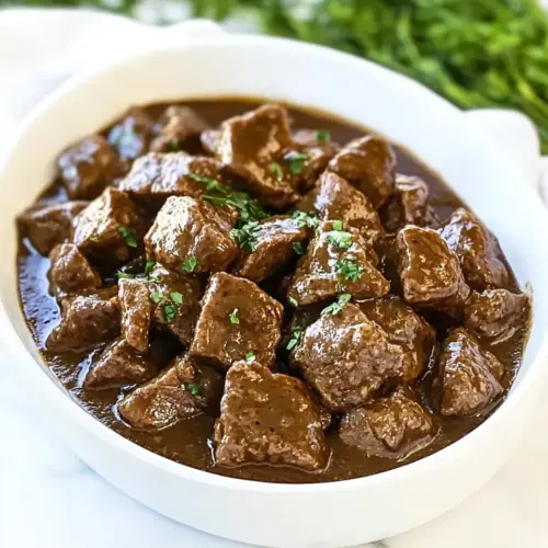 No Peek Beef Tips