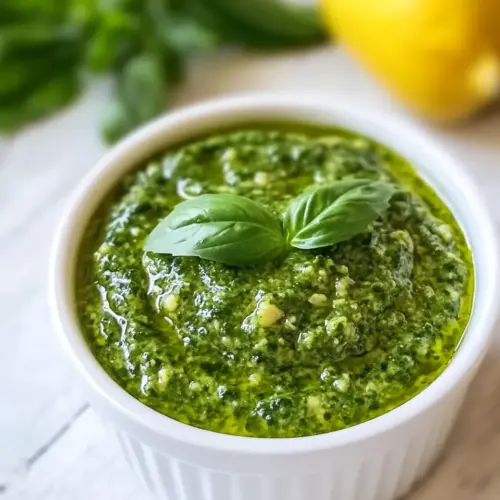 Nut Free Homemade Pesto
