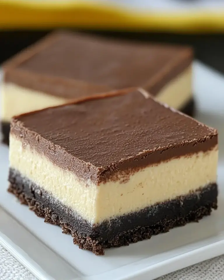 Nutella Cheesecake Bars