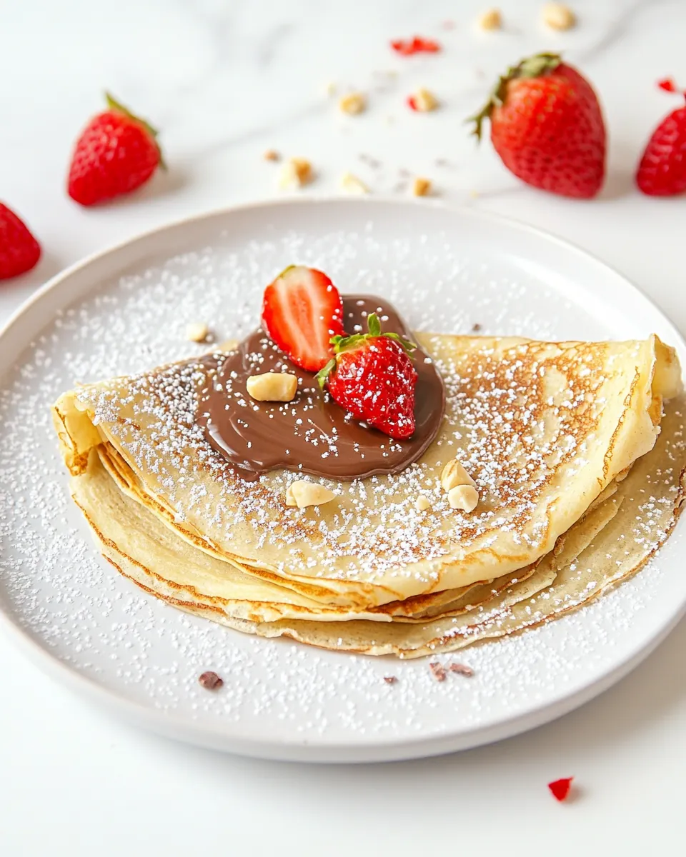 Nutella Crepes