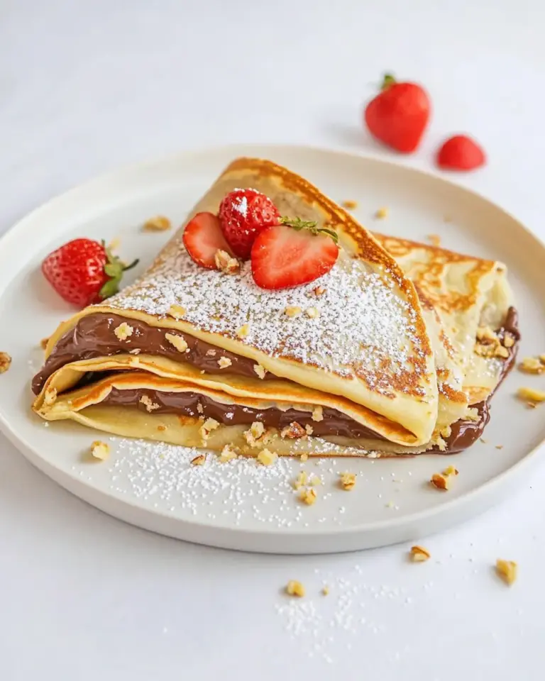 Nutella Crepes