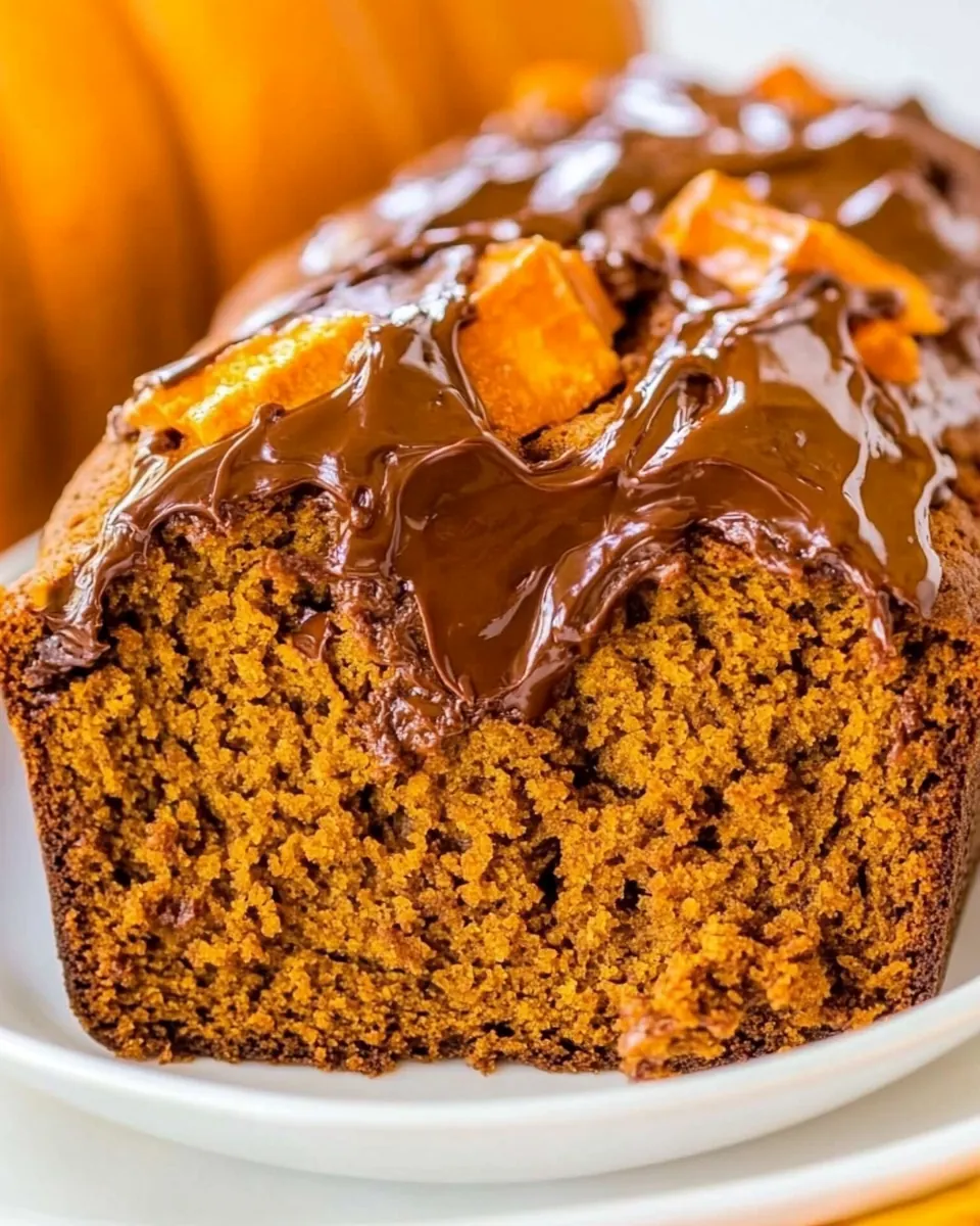 Nutella Pumpkin Bread