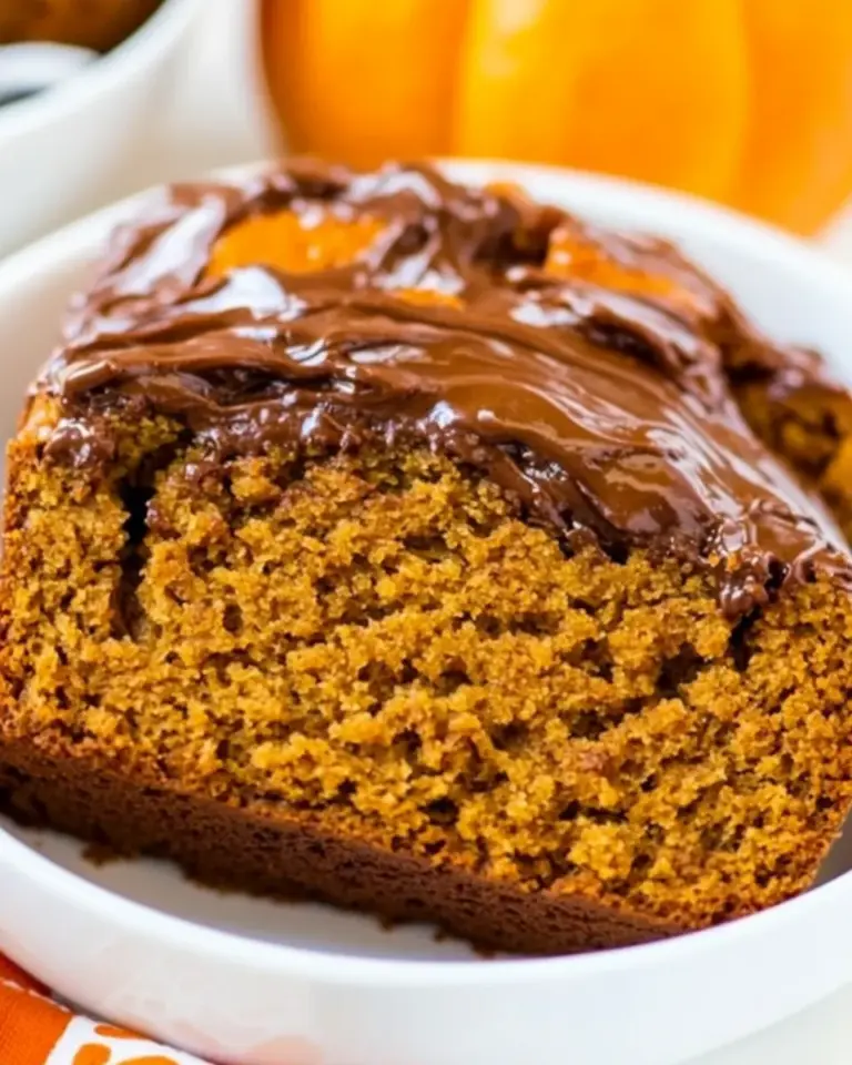 Nutella Pumpkin Bread