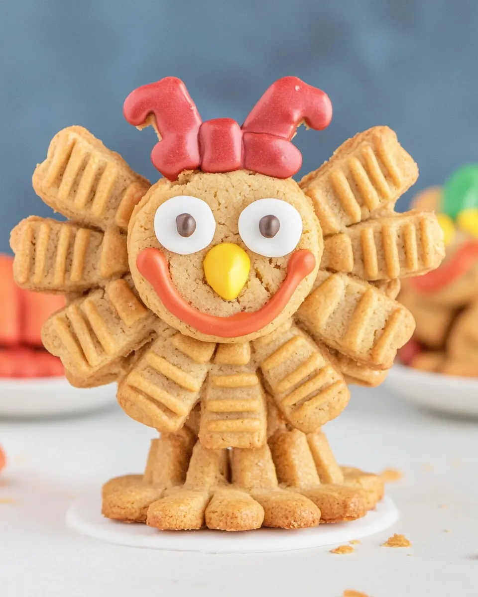 Nutter Butter Turkey Cookies
