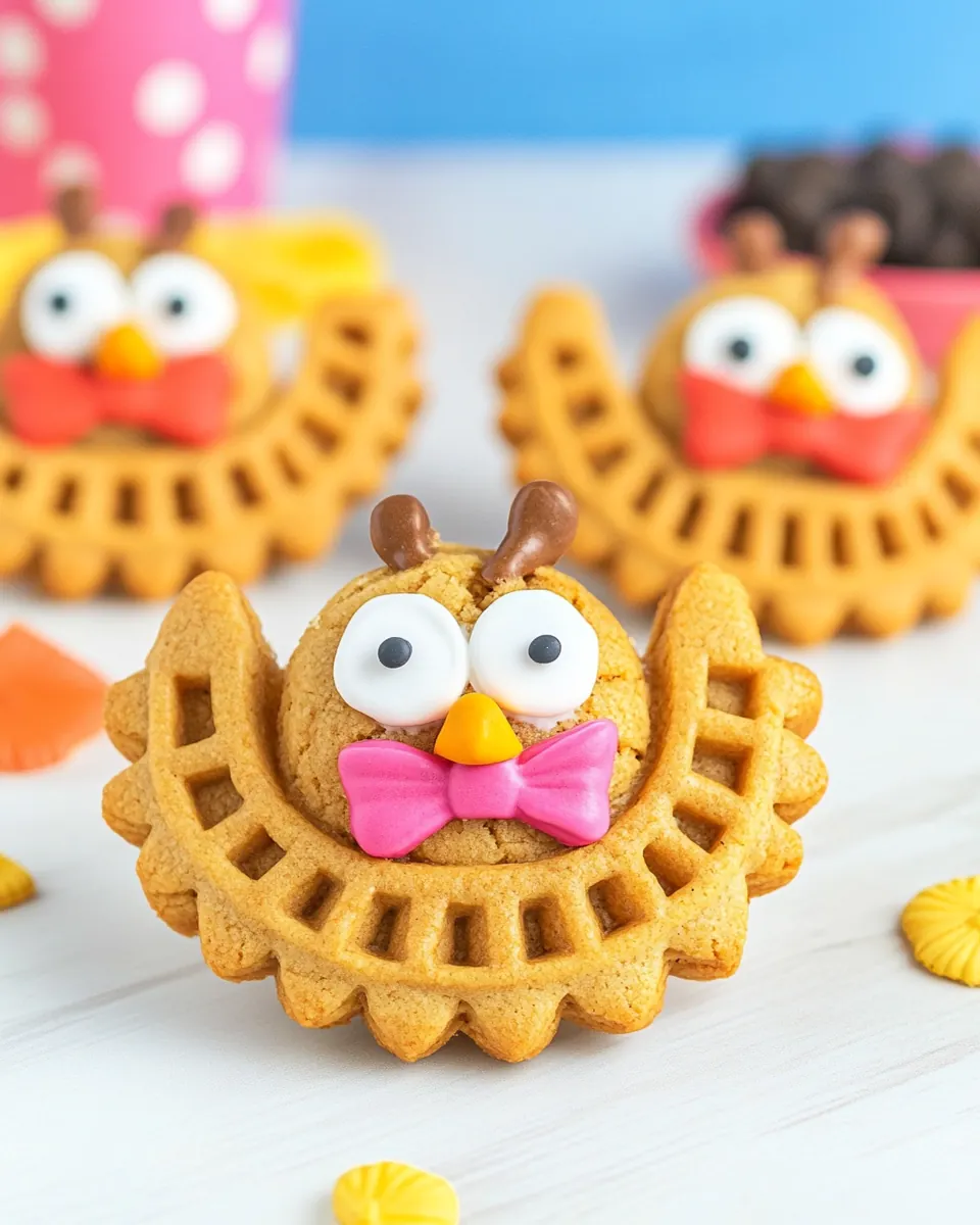 Nutter Butter Turkey Cookies
