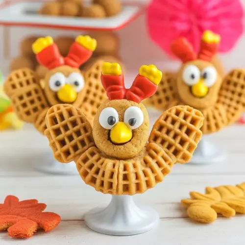 Nutter Butter Turkey Cookies