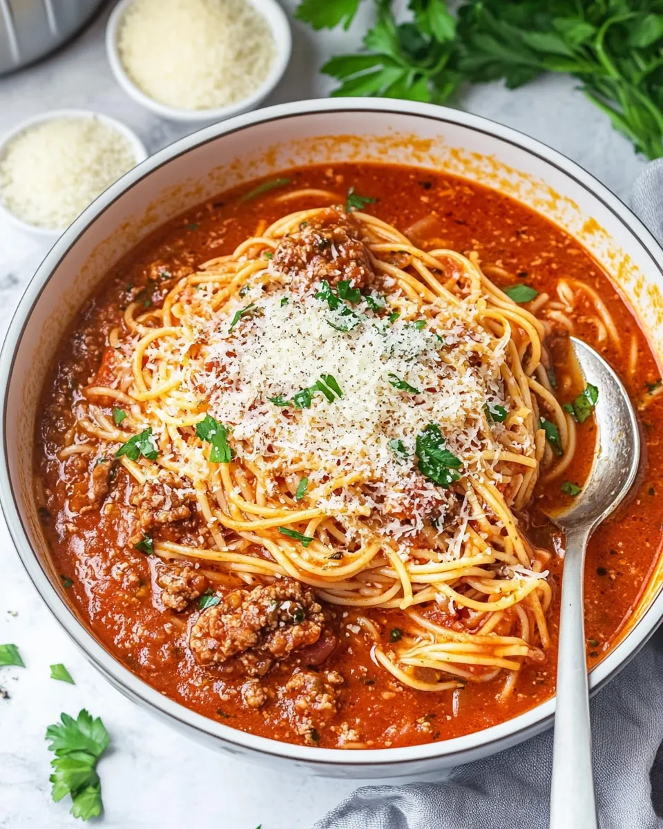 Old Spaghetti Soup
