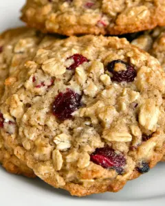Oatmeal Cranberry Walnut Cookies