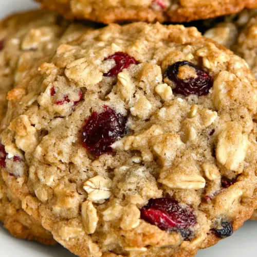 Oatmeal Cranberry Walnut Cookies