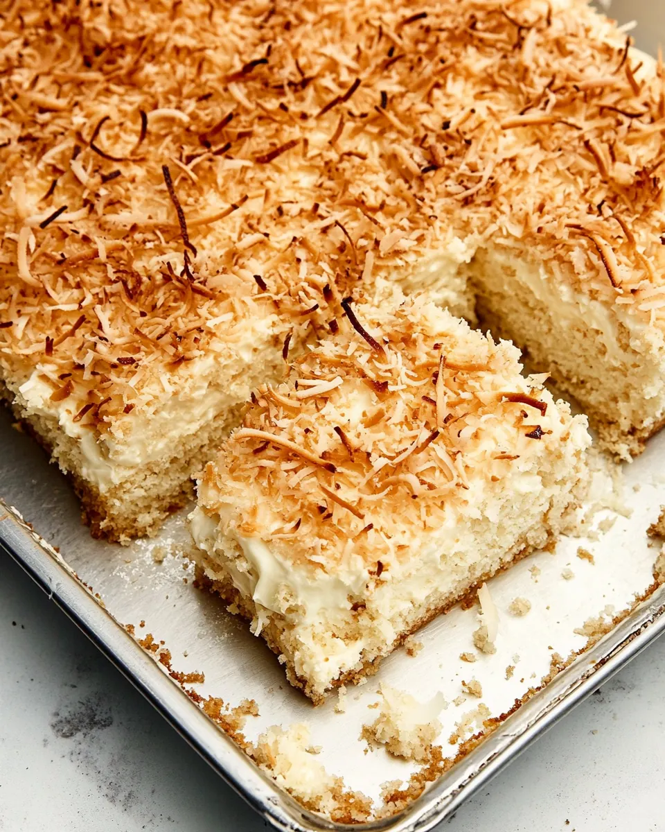 Old Fashioned Coconut Cake