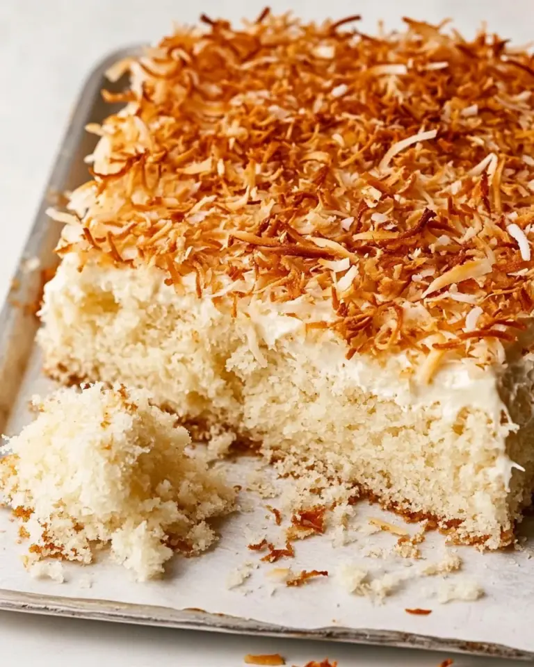 Old Fashioned Coconut Cake