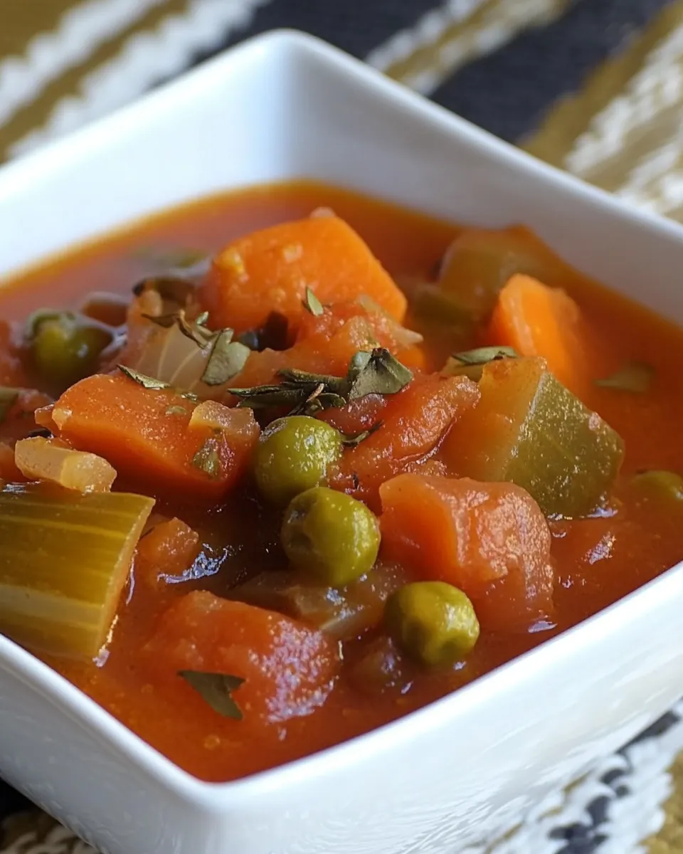 Old Fashioned Vegetable Soup