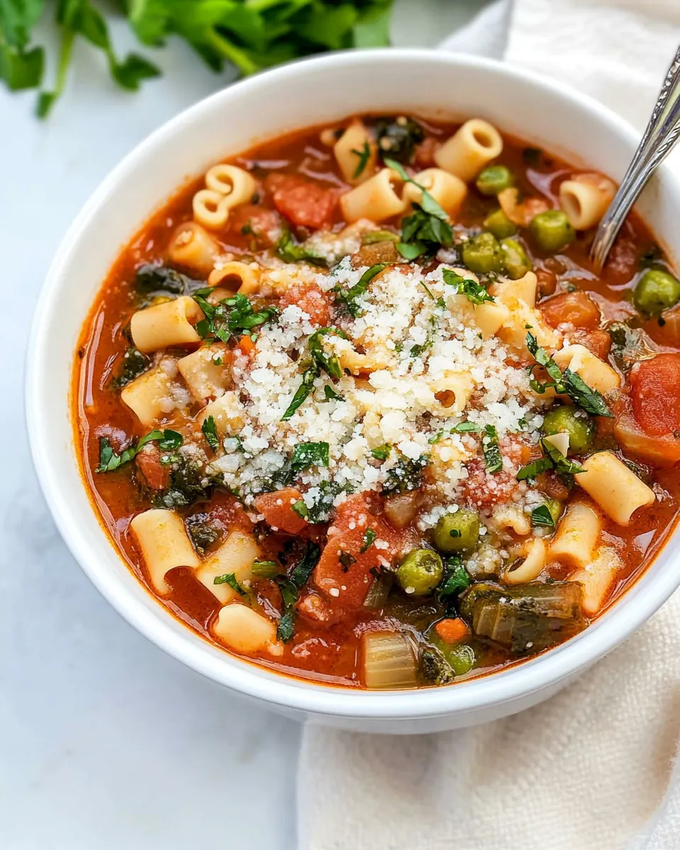 Olive Garden Minestrone Soup