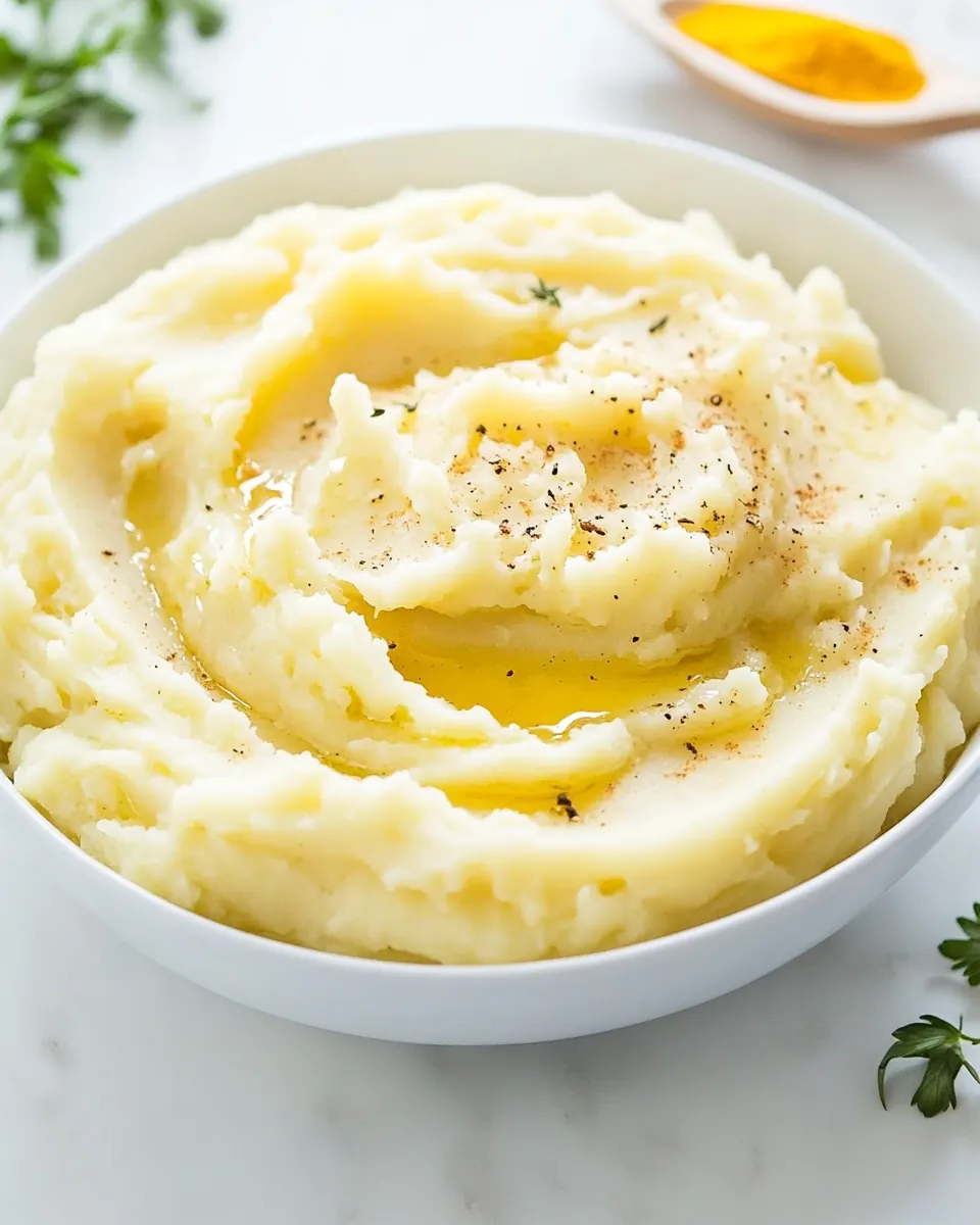 Olive Oil Mashed Potatoes