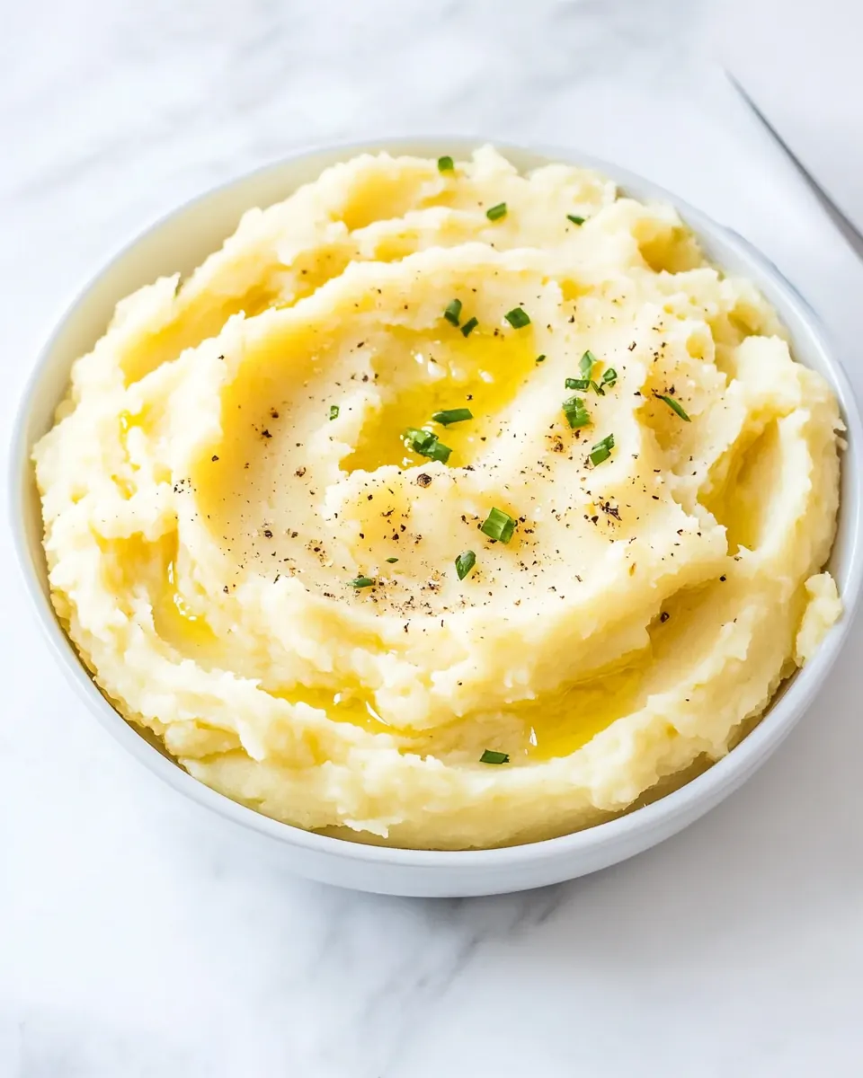 Olive Oil Mashed Potatoes